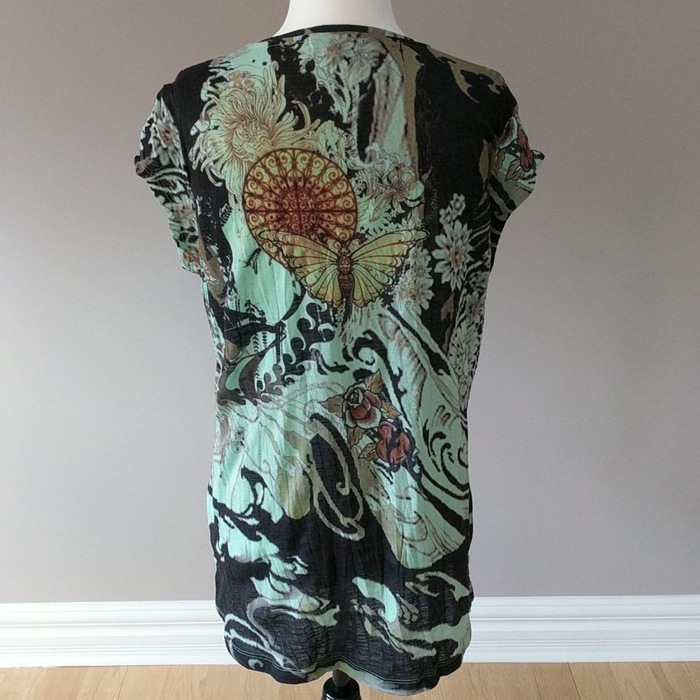 Patterned Rhinestone Top - Picture 5 of 5